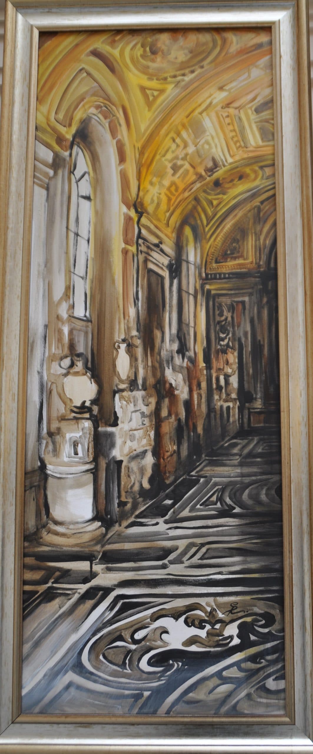 Folyosó a Louvre-ban